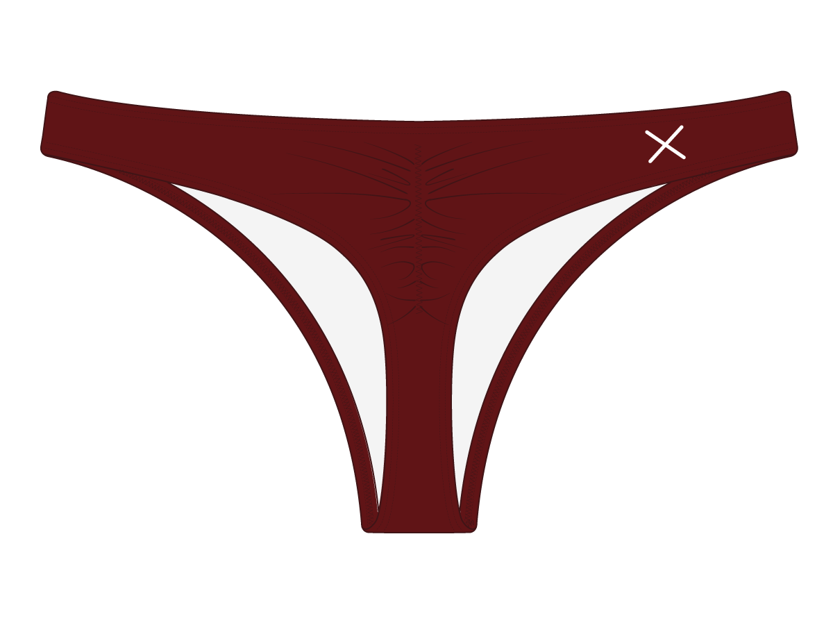 Plum Classic Scrunch Bottoms