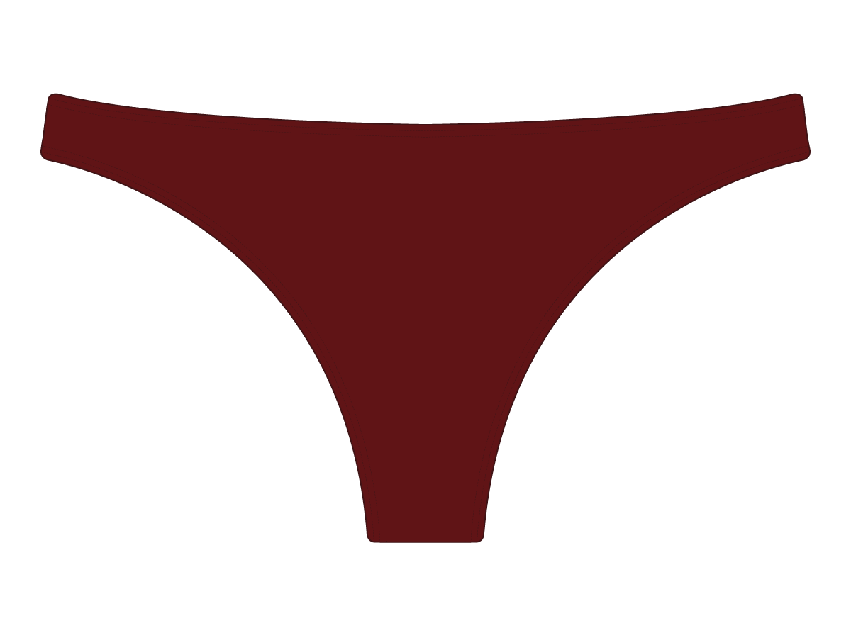 Plum Classic Scrunch Bottoms