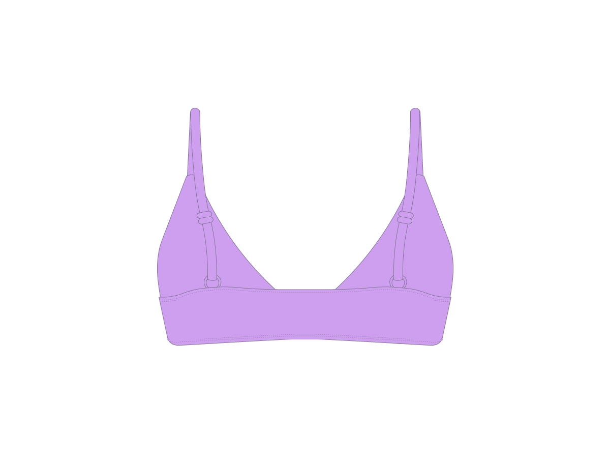 Lilac Petite Top