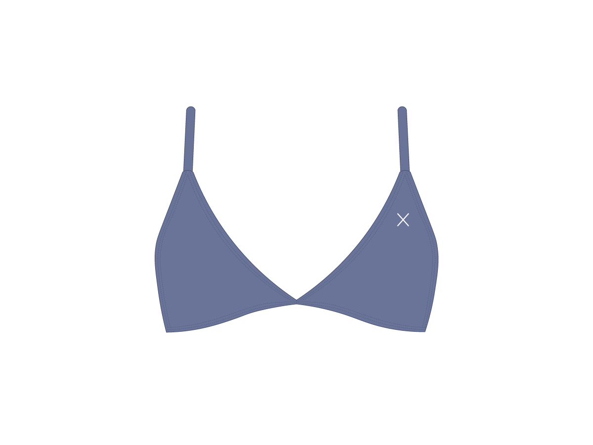 Pale Blue Petite Top