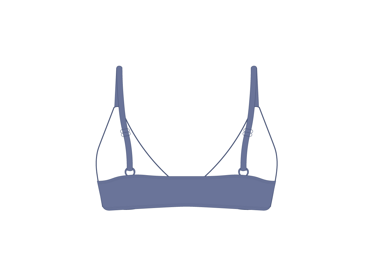 Pale Blue Petite Top