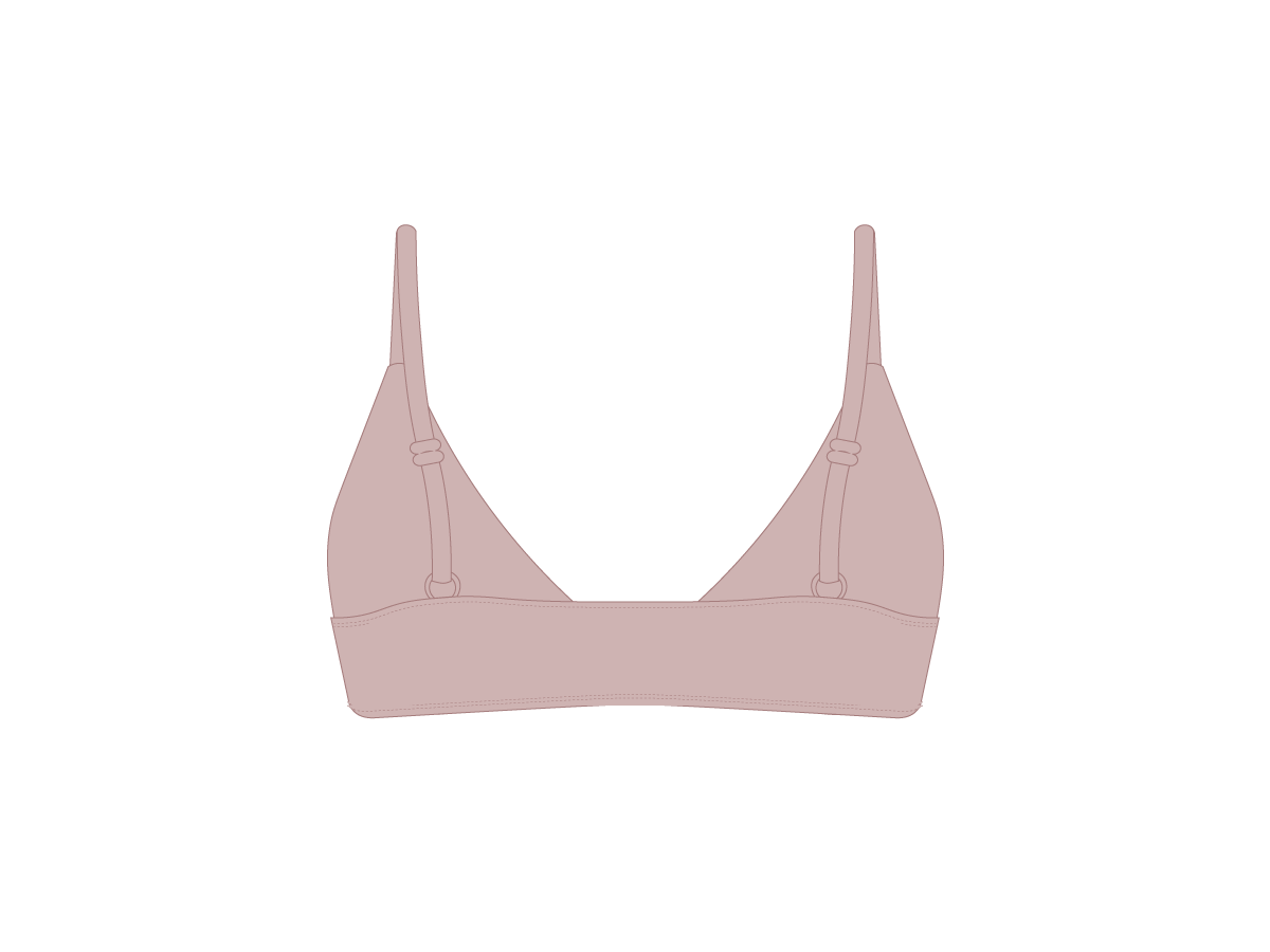 Deep Taupe Petite Top