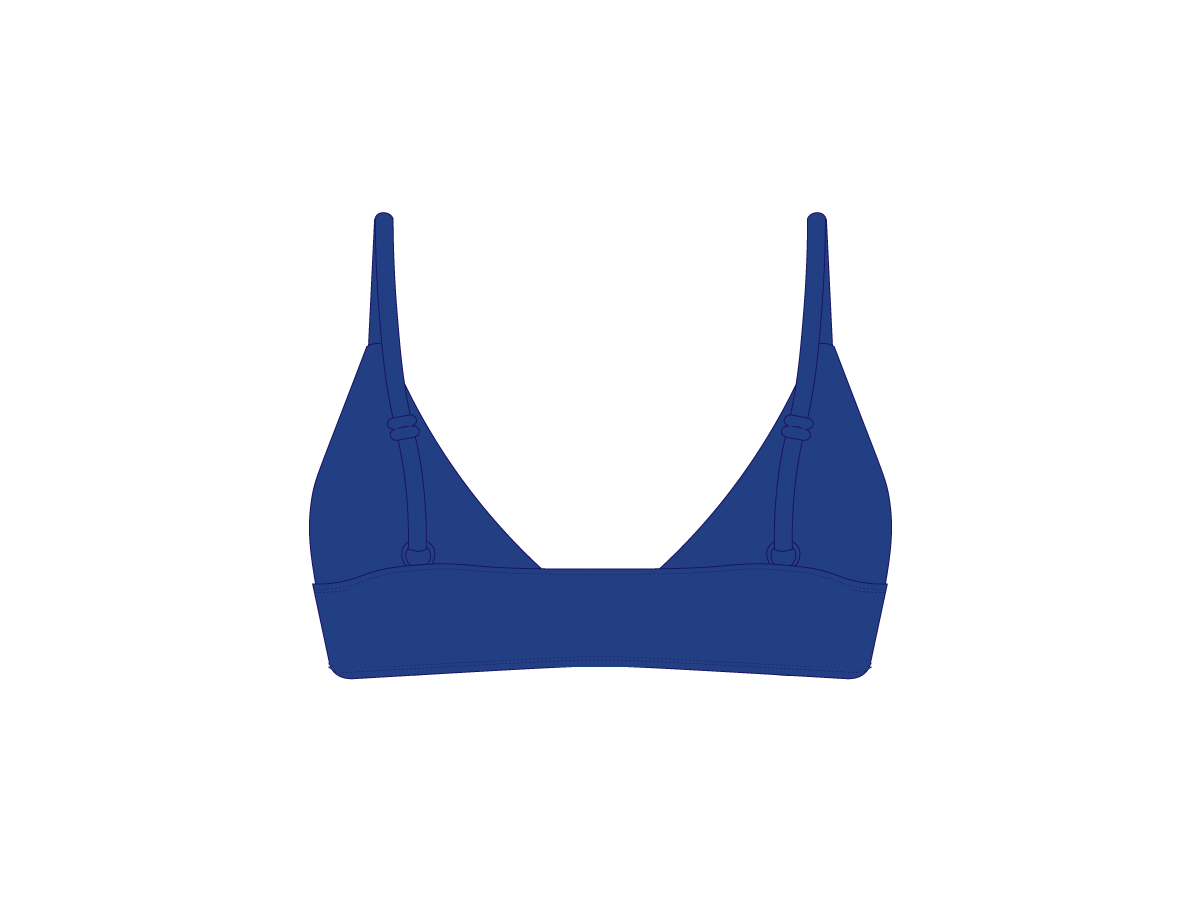 Washed Blue Petite Top