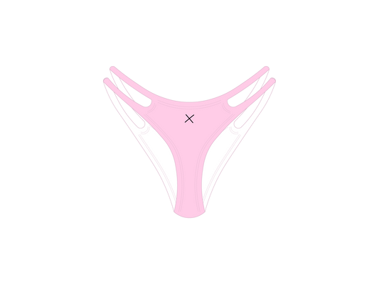 Blush Pink SATIN Pinch Bottoms