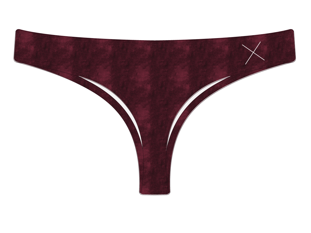 Plum Velvet Classic Bottoms