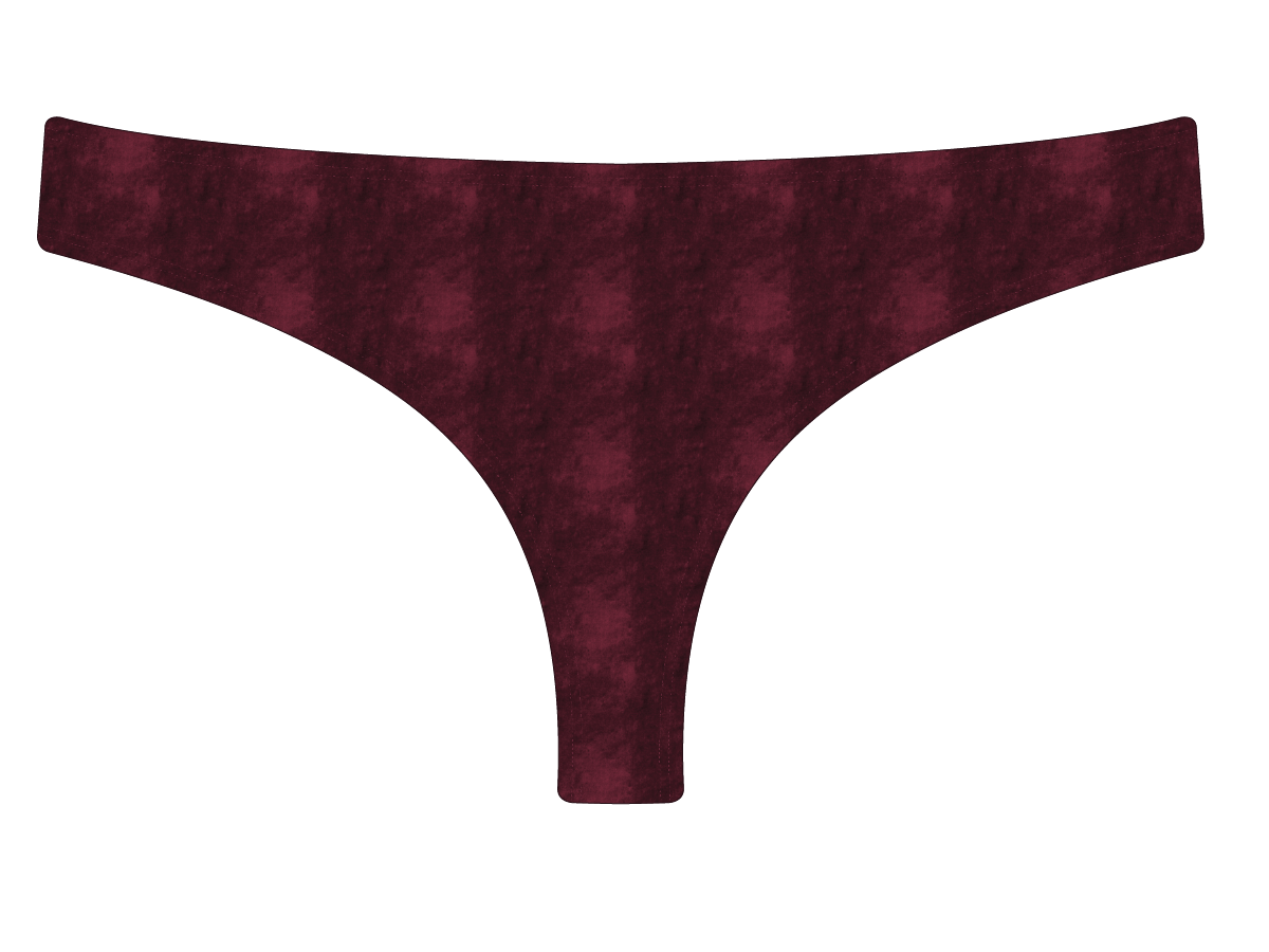 Plum Velvet Classic Bottoms