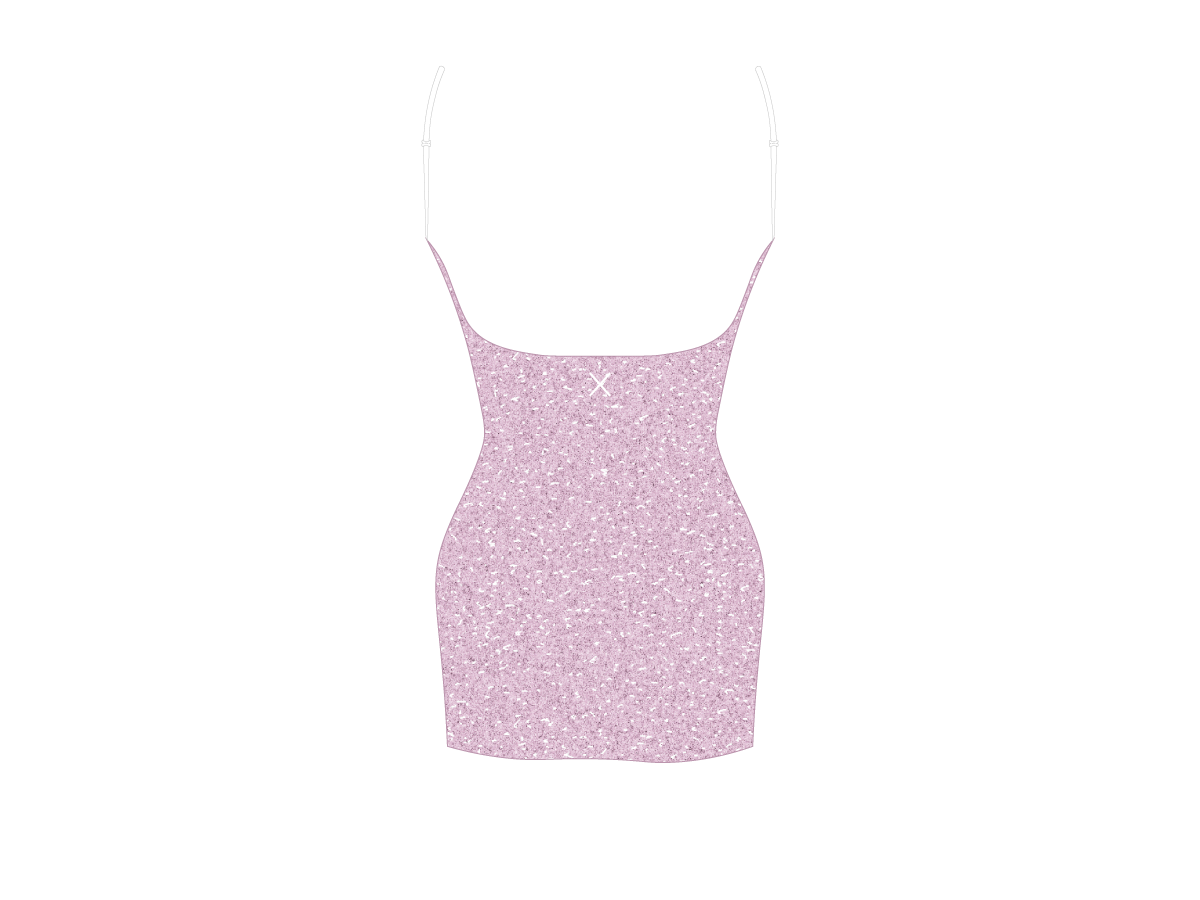 Amethyst Shimmer Pool Dress