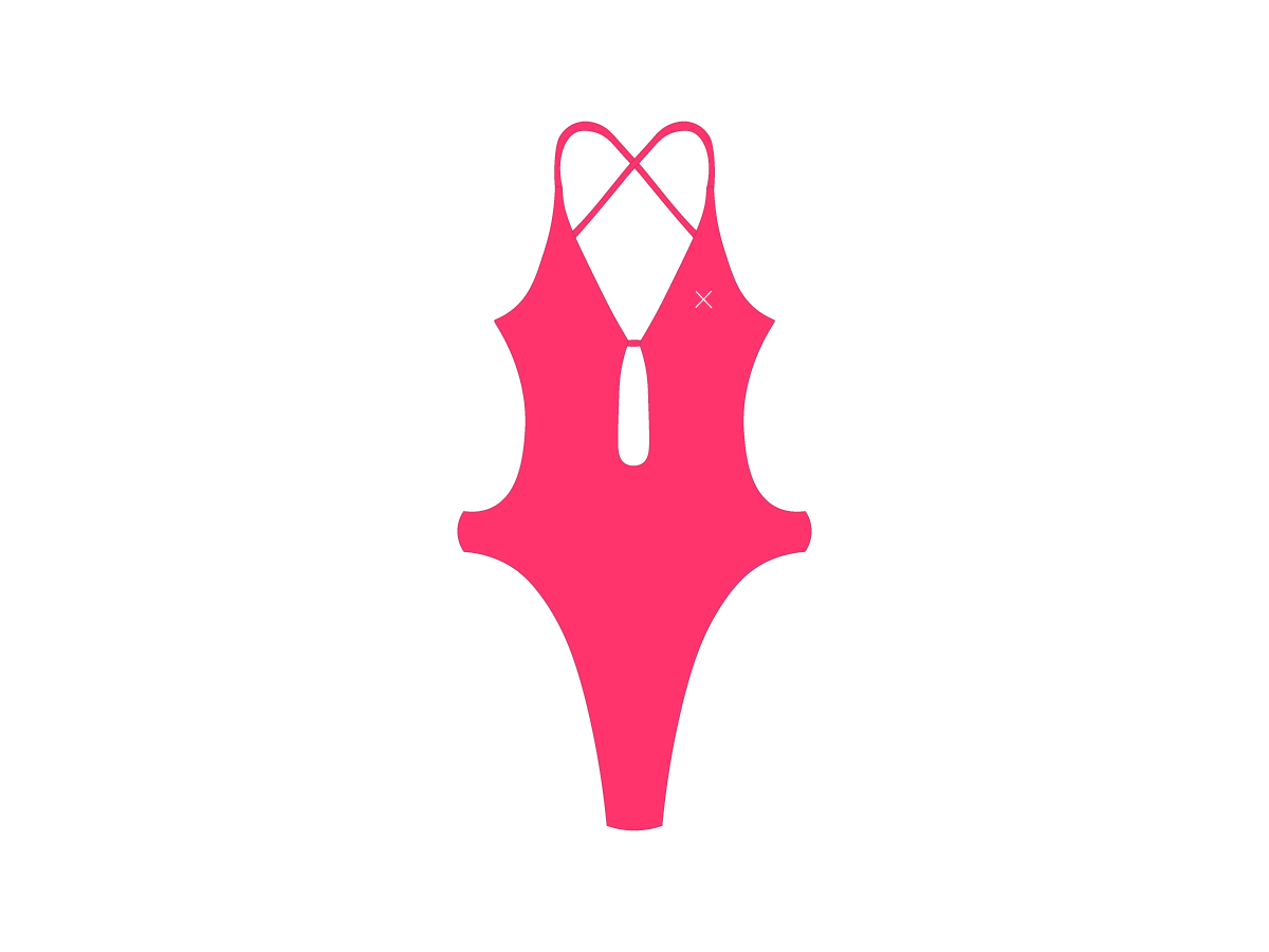 Hot Pink Radar One Piece
