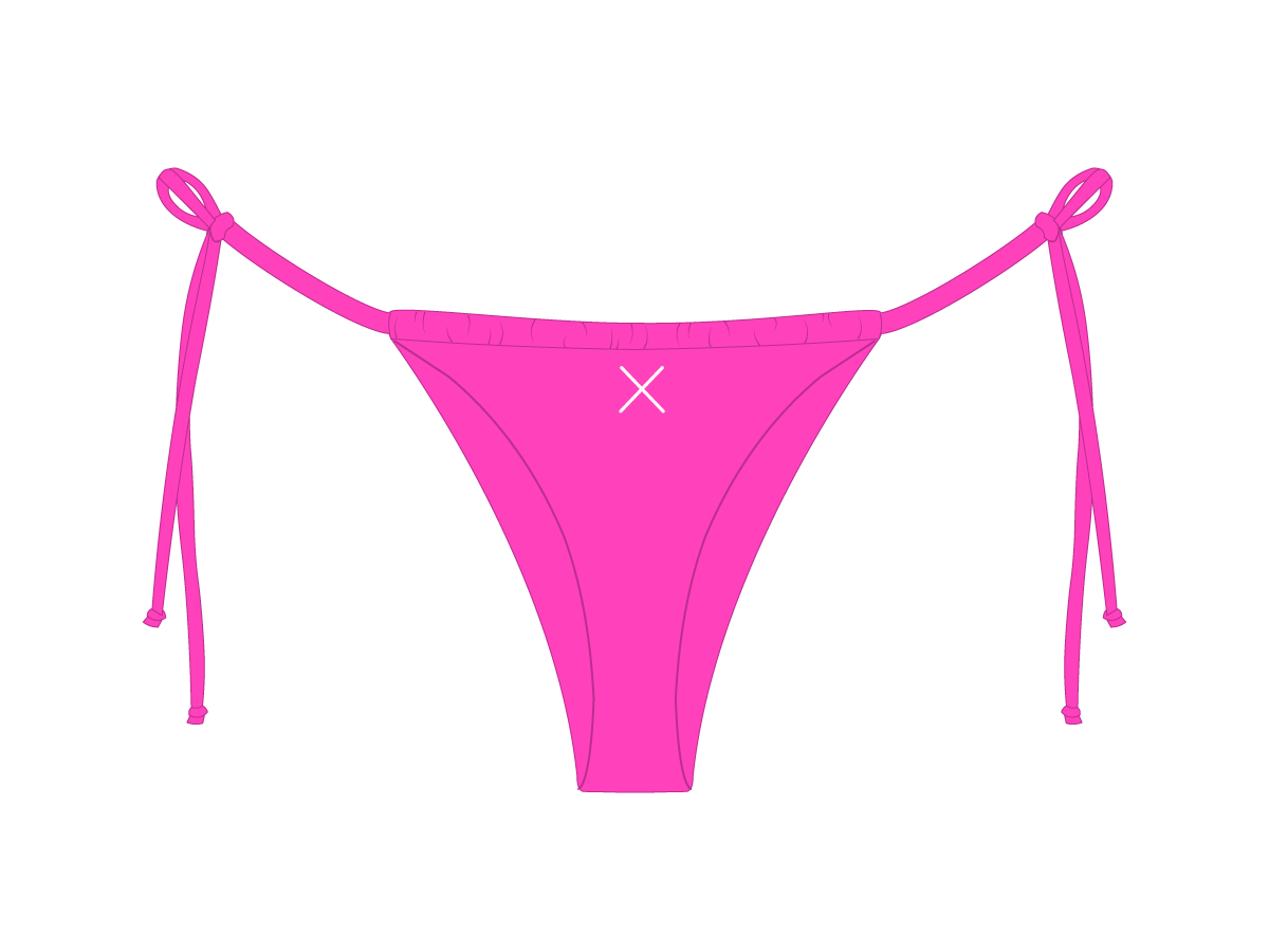 Hot Pink Resort Bottoms