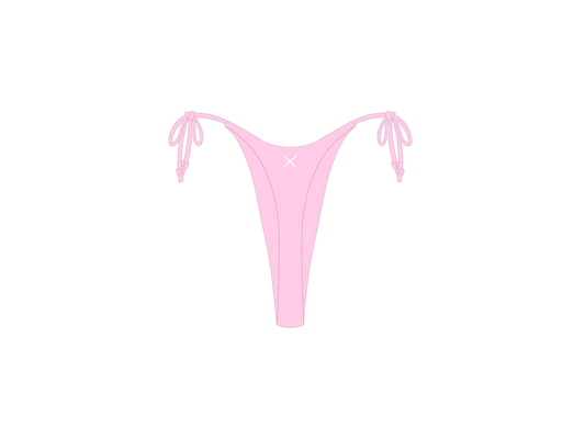 Dirty Pink Hi Beachy Bottoms