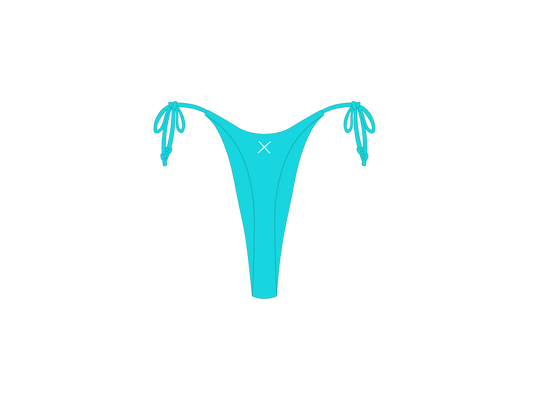 Baby Blue Hi Beachy Bottoms