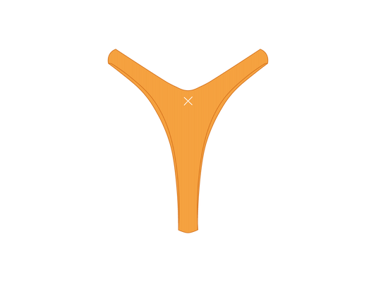 Honey Ribbed Tanga Bottoms