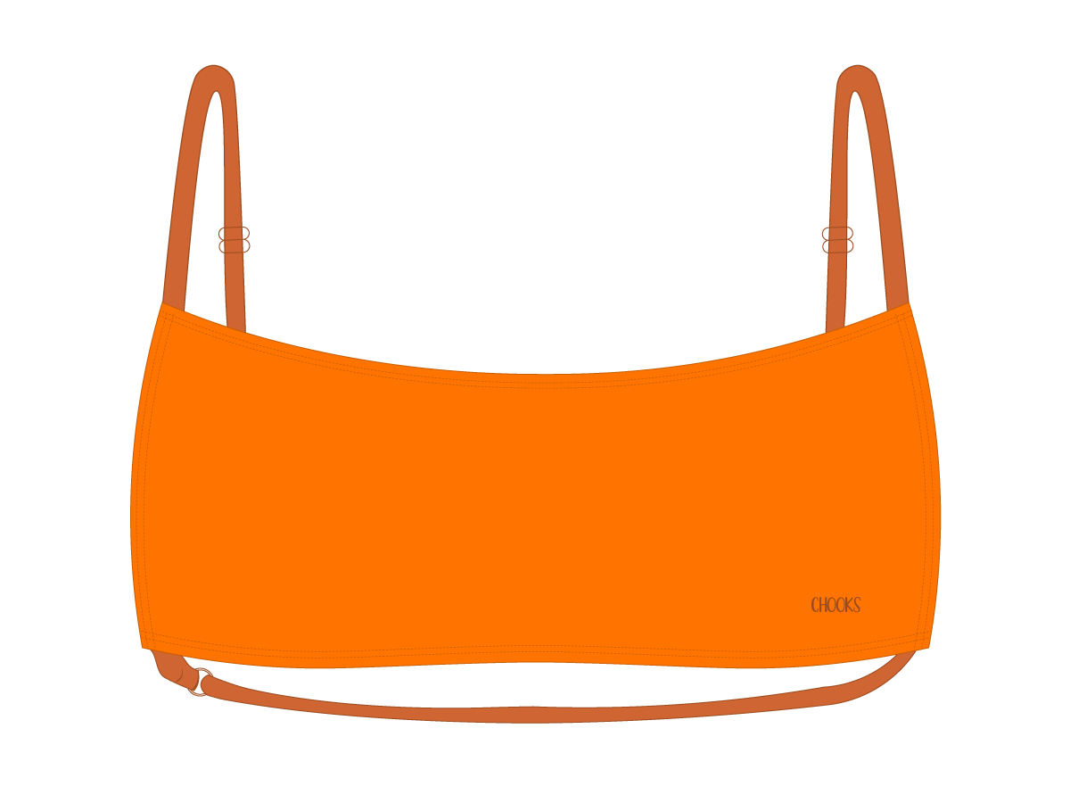Orange Rider Top