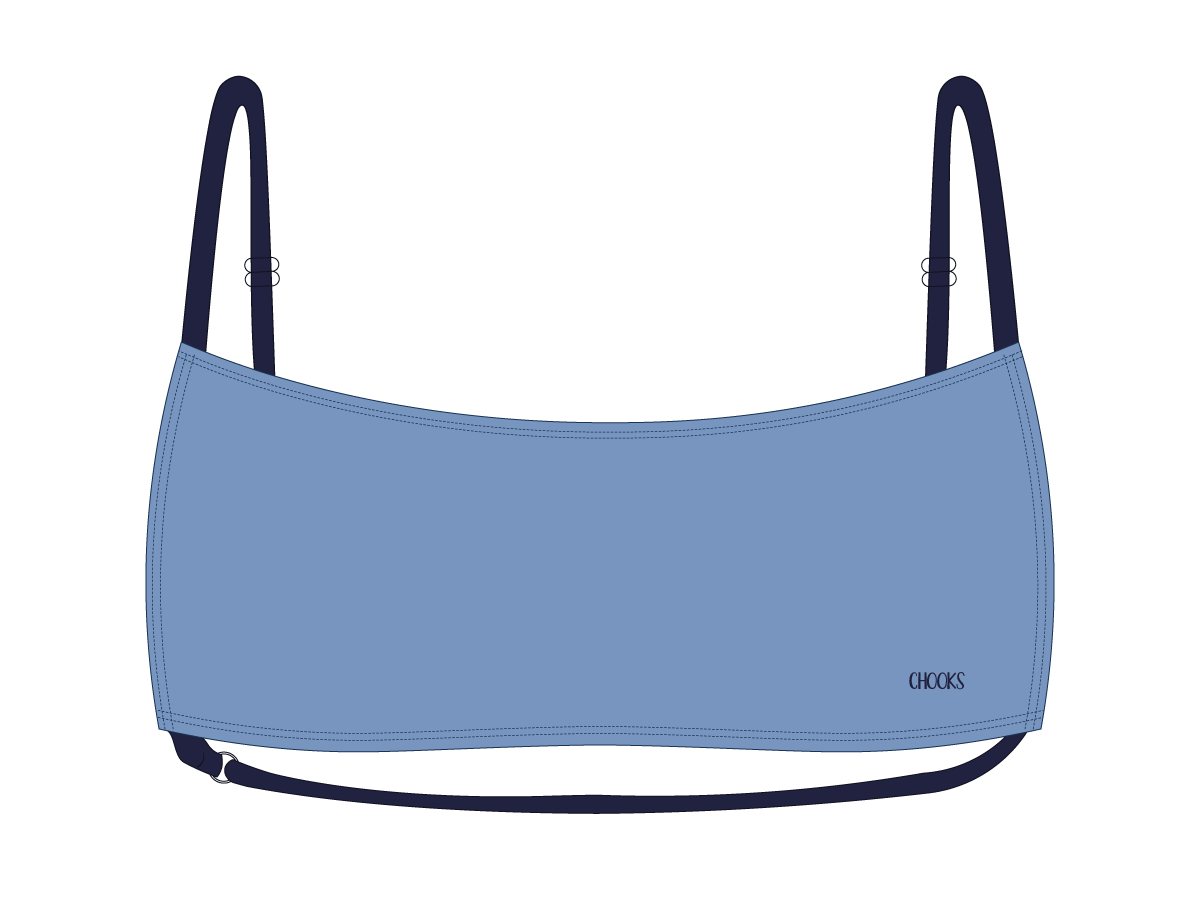 Slate Blue Rider Top