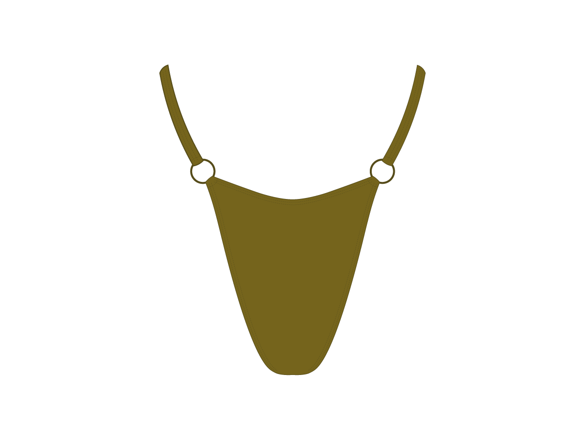 Khaki Ringer Bottoms