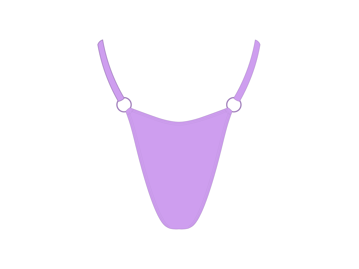 Lilac Ringer Bottoms