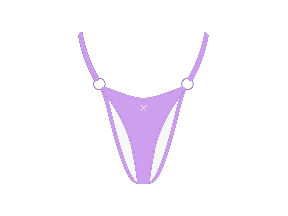 Lilac Ringer Bottoms