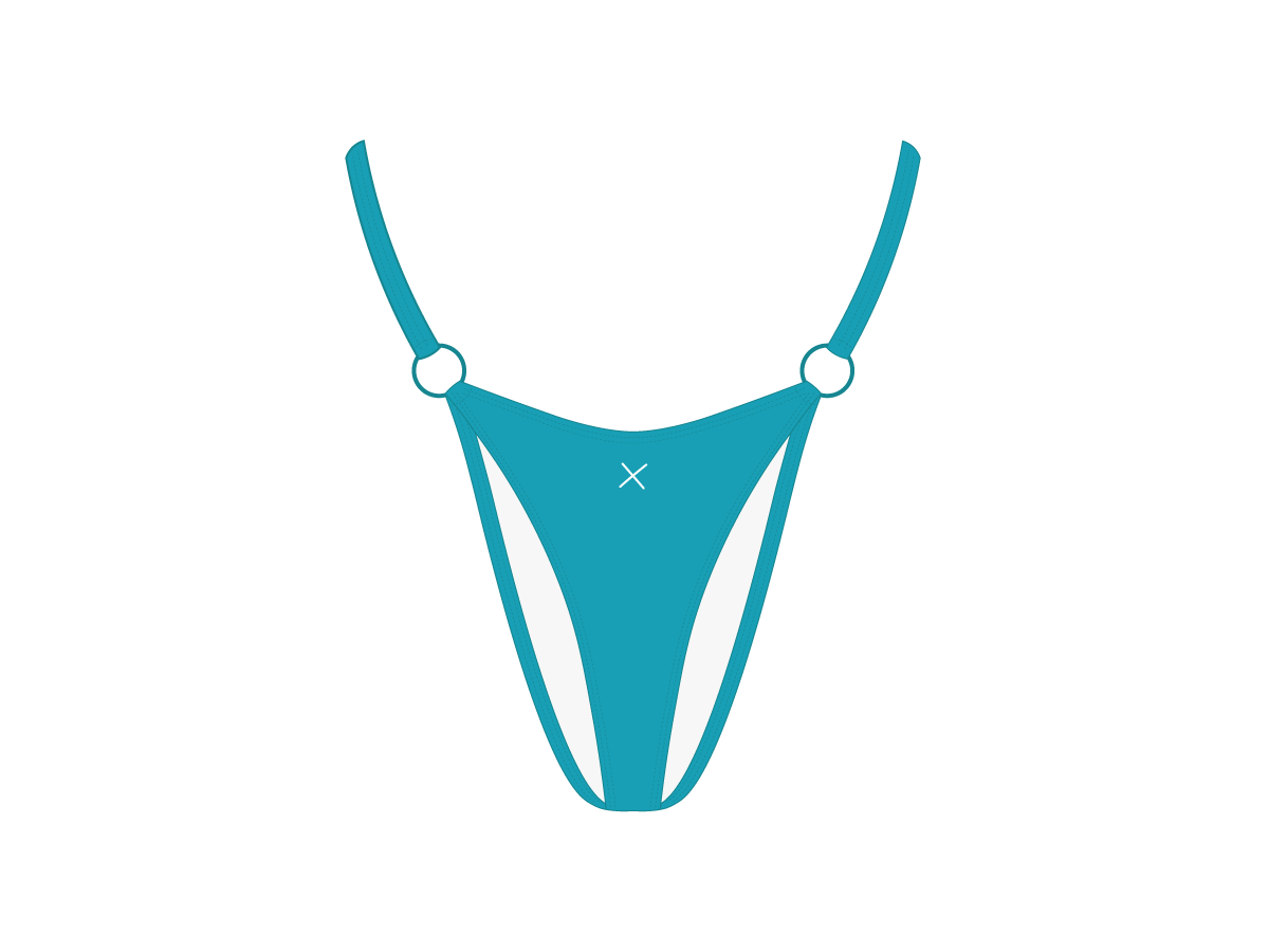 Marine Blue Ringer Bottoms