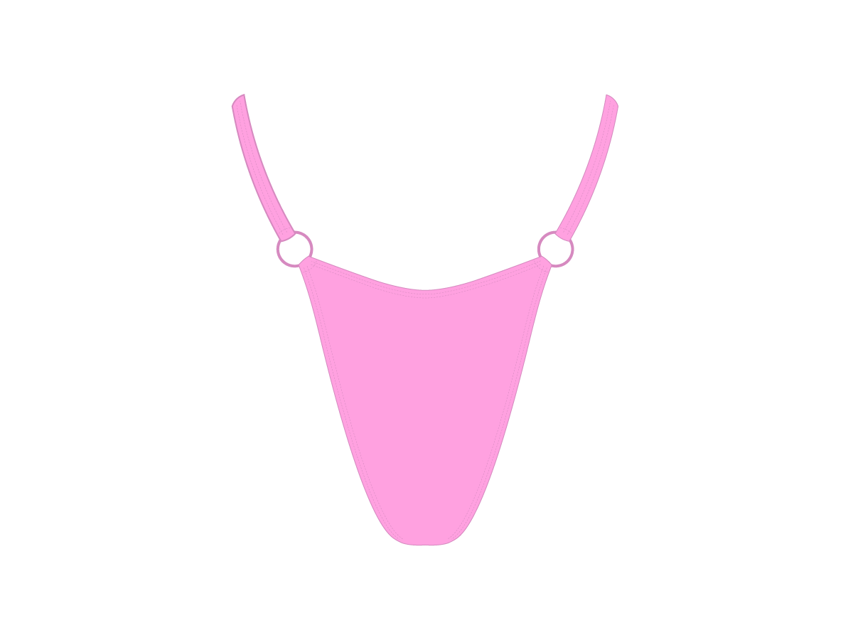 Taffy Pink Ringer Bottoms