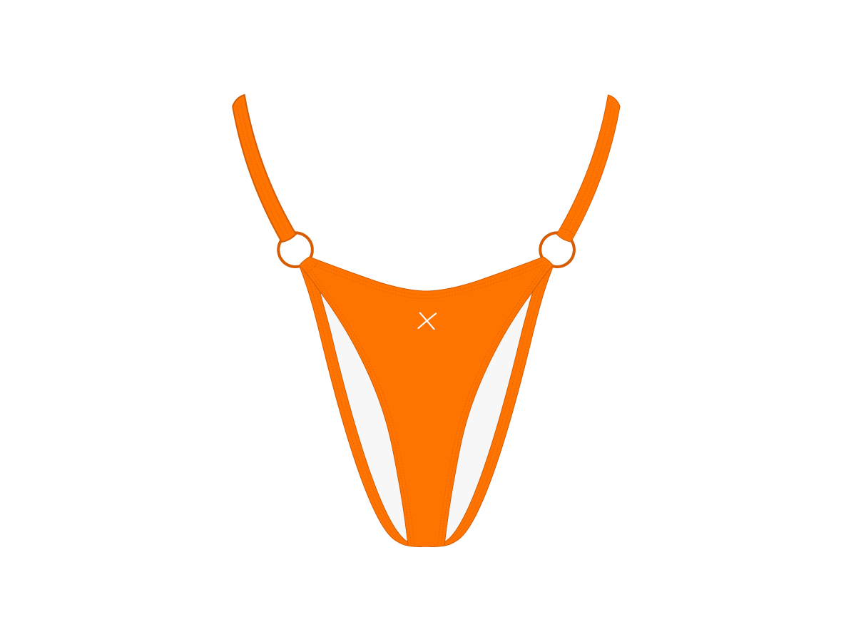 Wild Orange Ringer Bottoms
