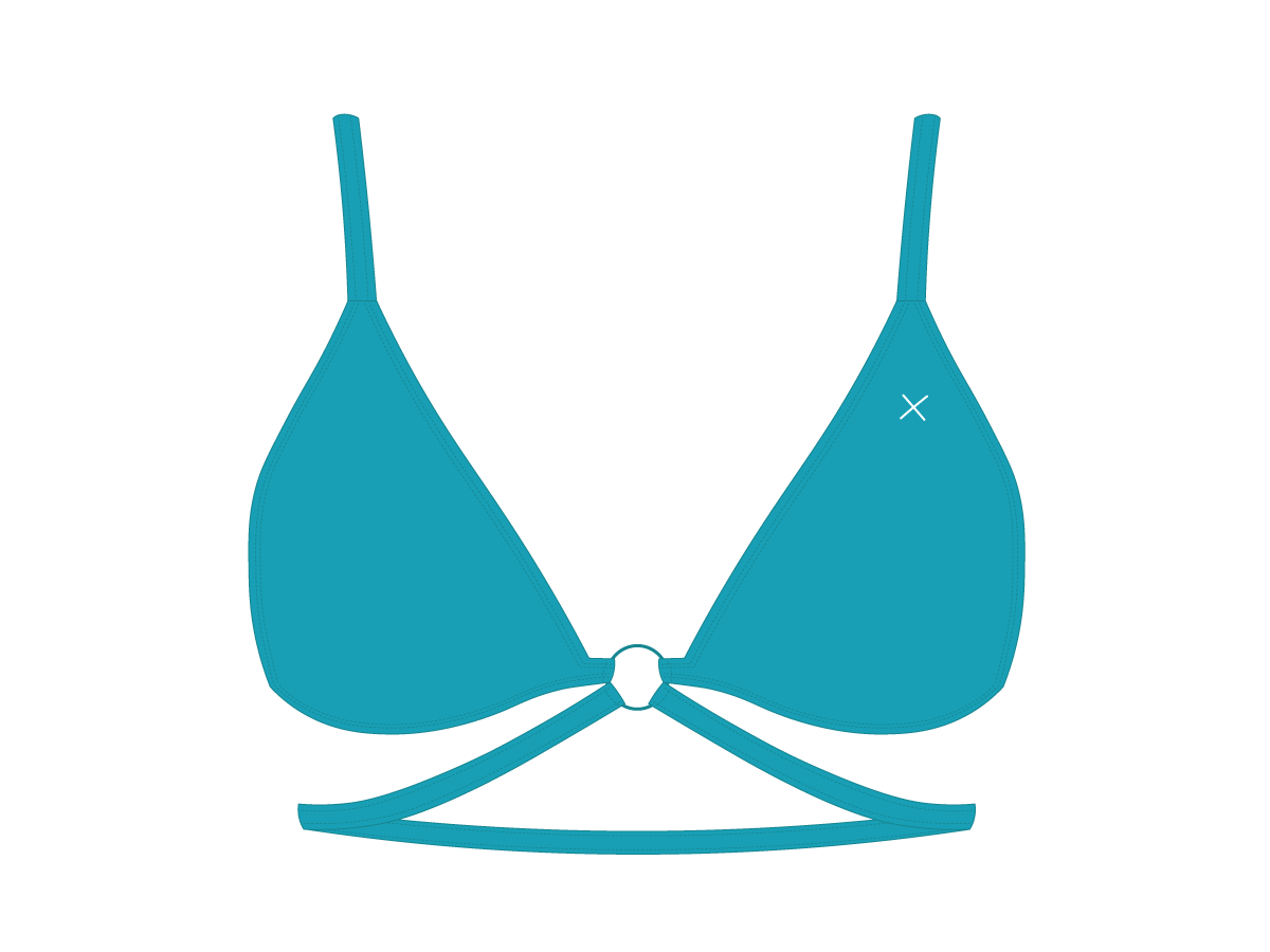 Marine Blue Ringer Top