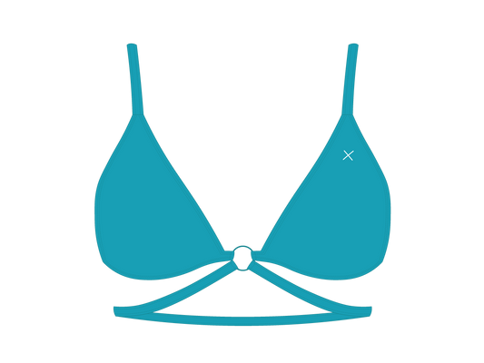 Marine Blue Ringer Top