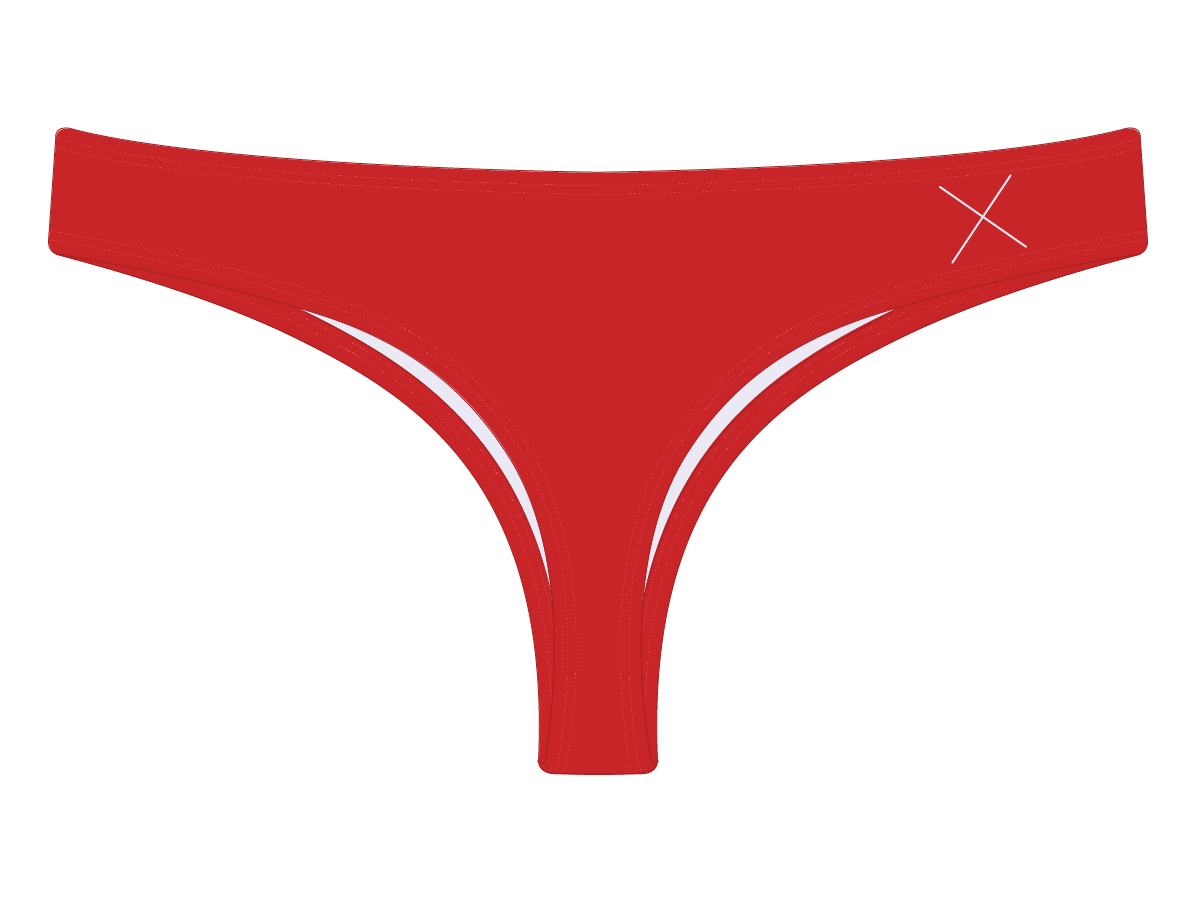 Rose red classic bottoms