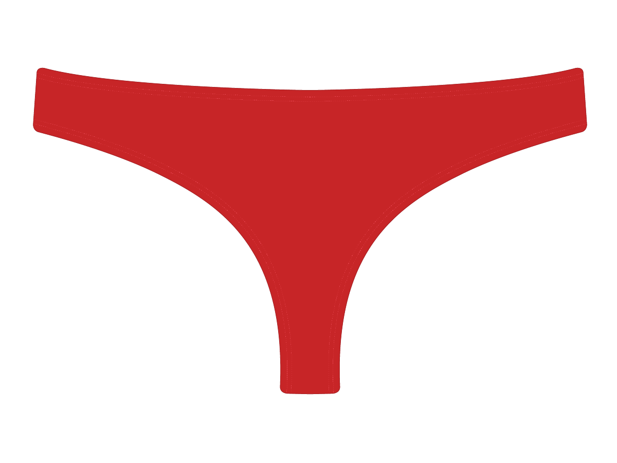 Rose red classic bottoms