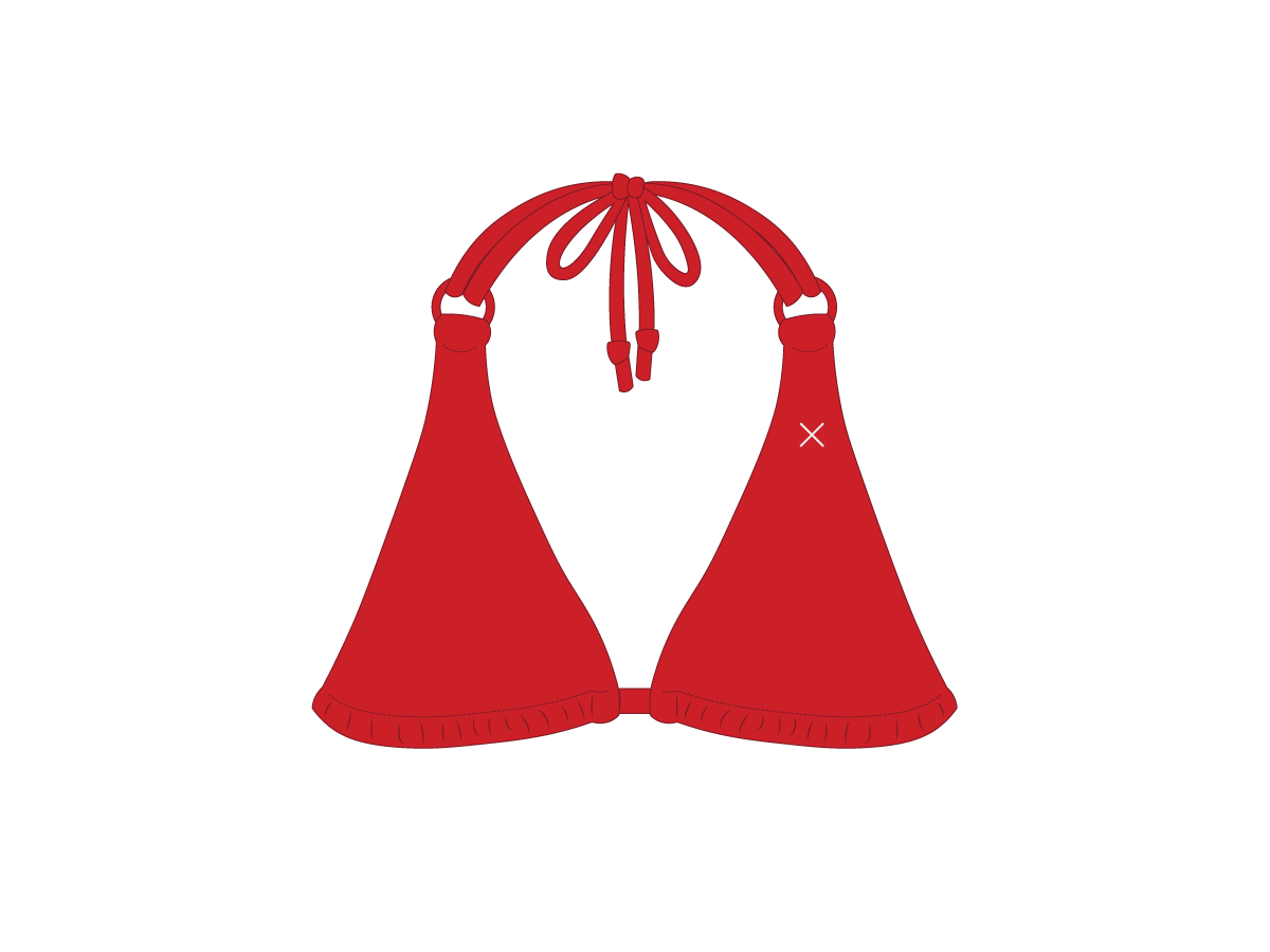 Rose Red Crew Top II