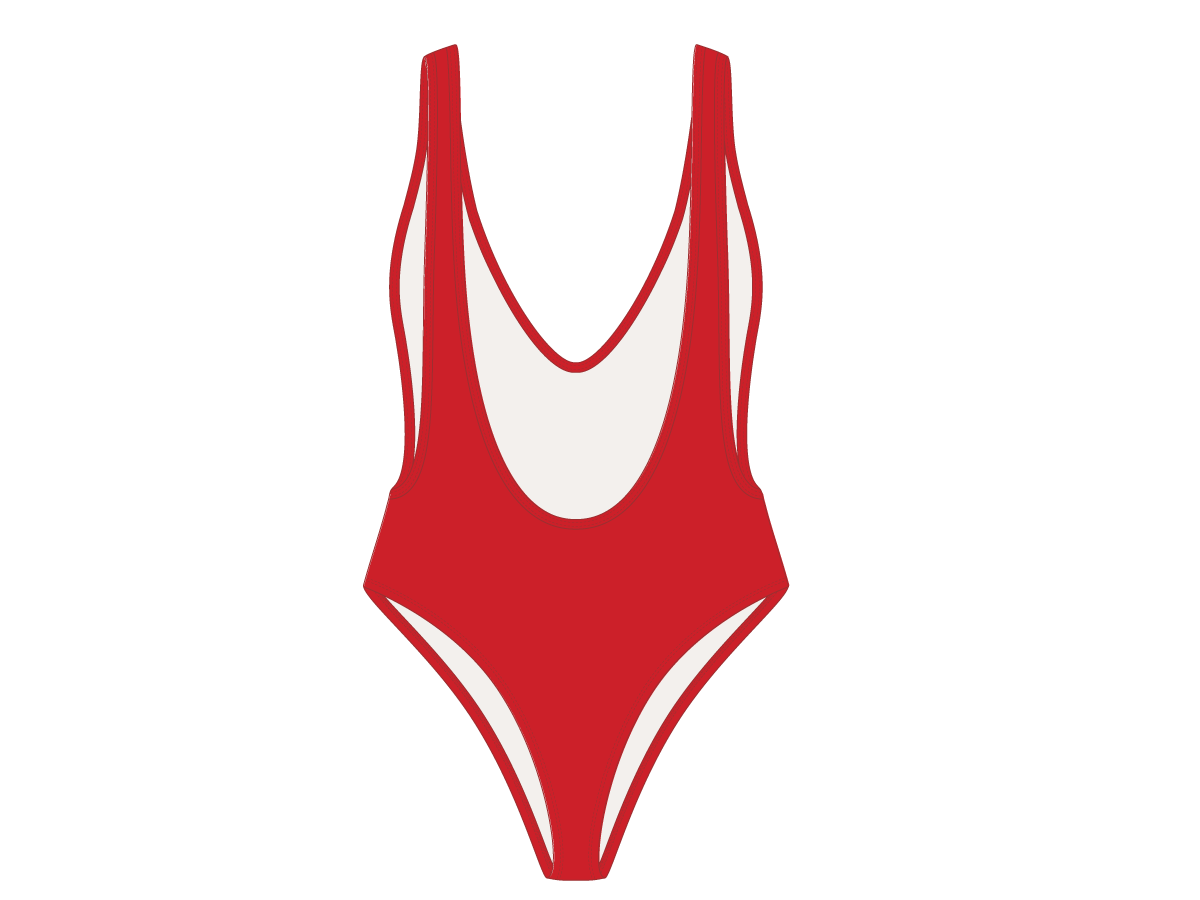 Rose Red Rio One-Piece II