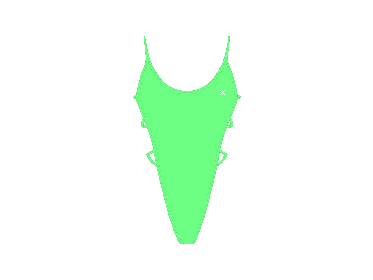 Electro Green Rogue One Piece