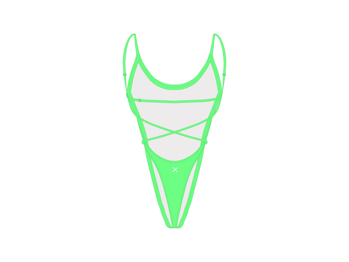 Electro Green Rogue One Piece