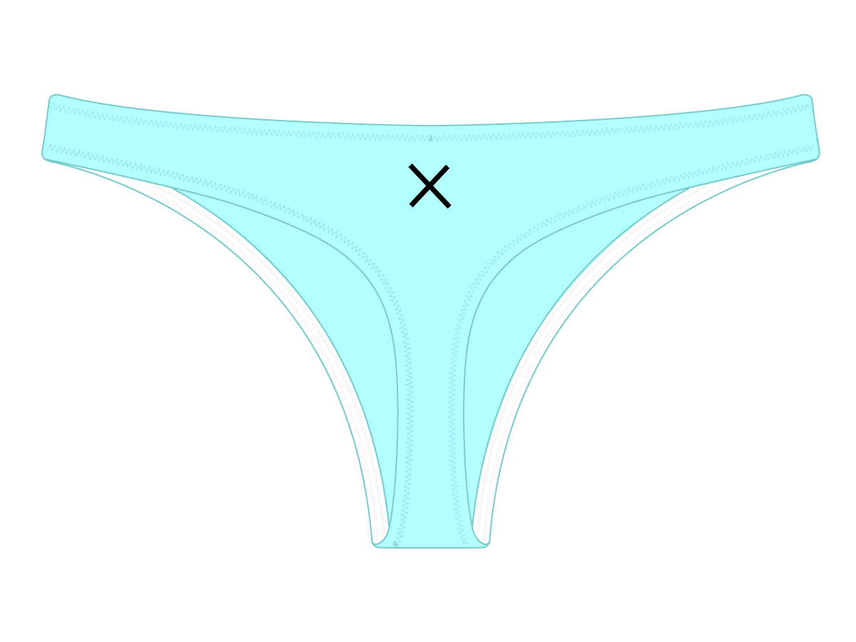 Sage Blue Underwear Bottoms
