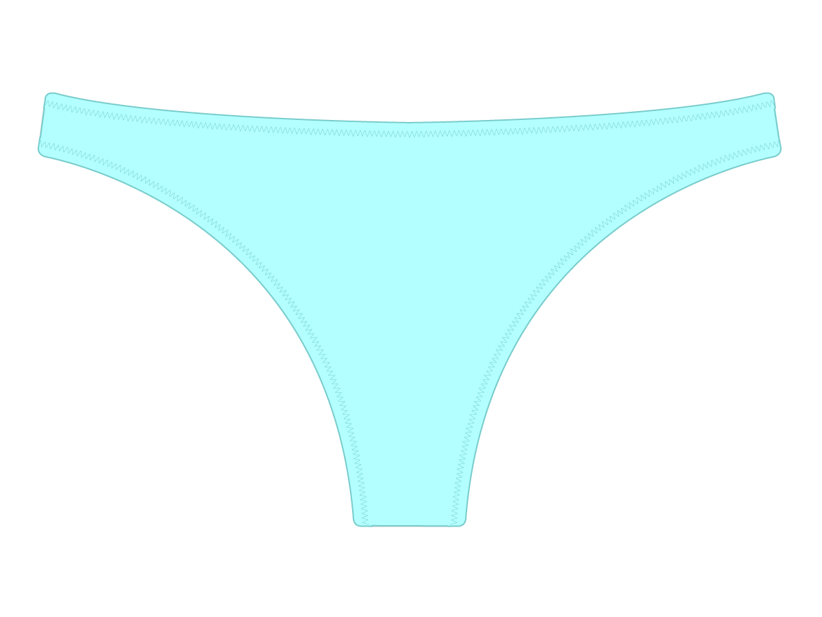 Sage Blue Underwear Bottoms