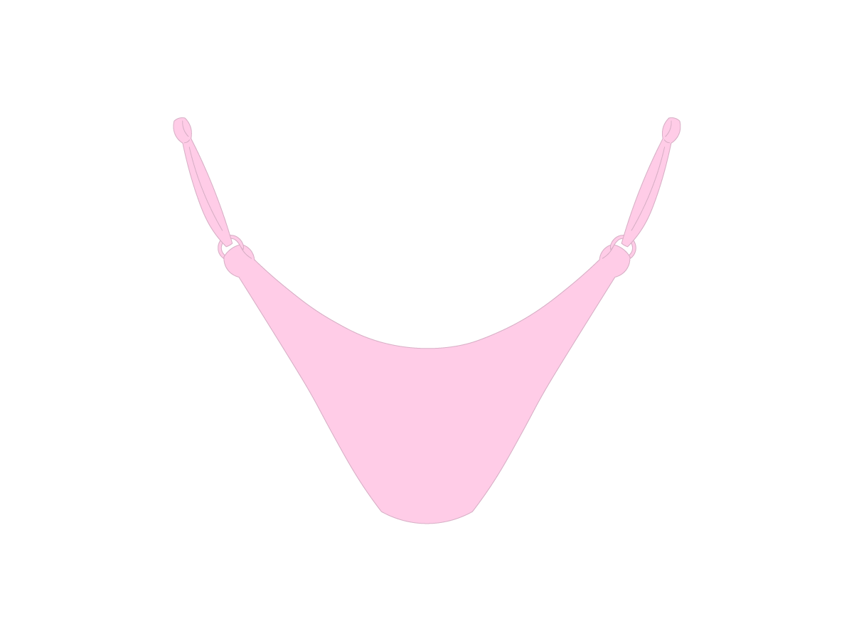 Blush Pink SATIN Scrunch Bottoms