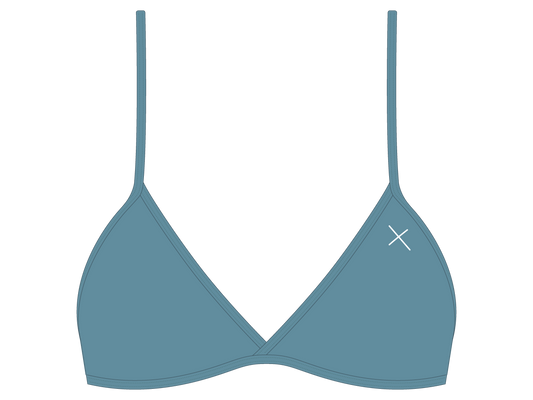 Sea Blue Fitted Top II