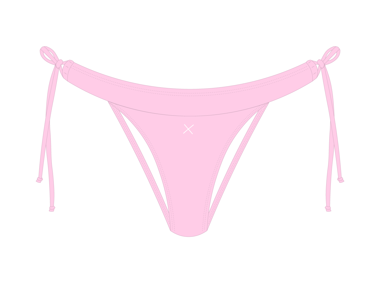 Dusty Pink Western Bottoms
