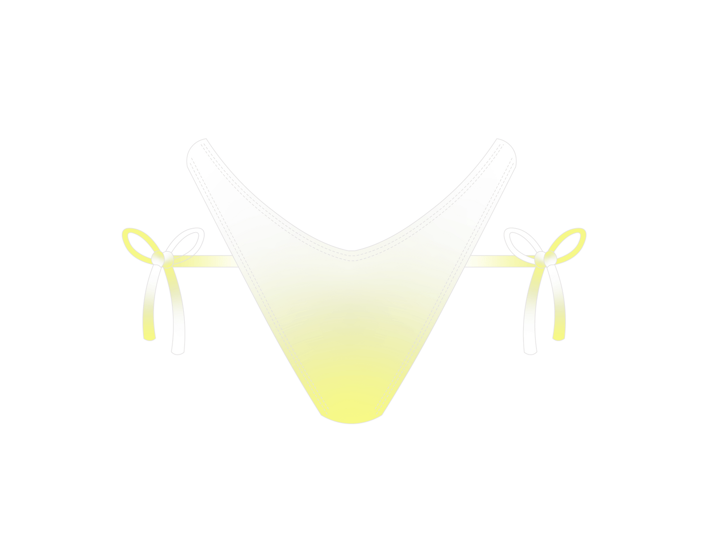 Dainty Bottoms - Ombre Yellow
