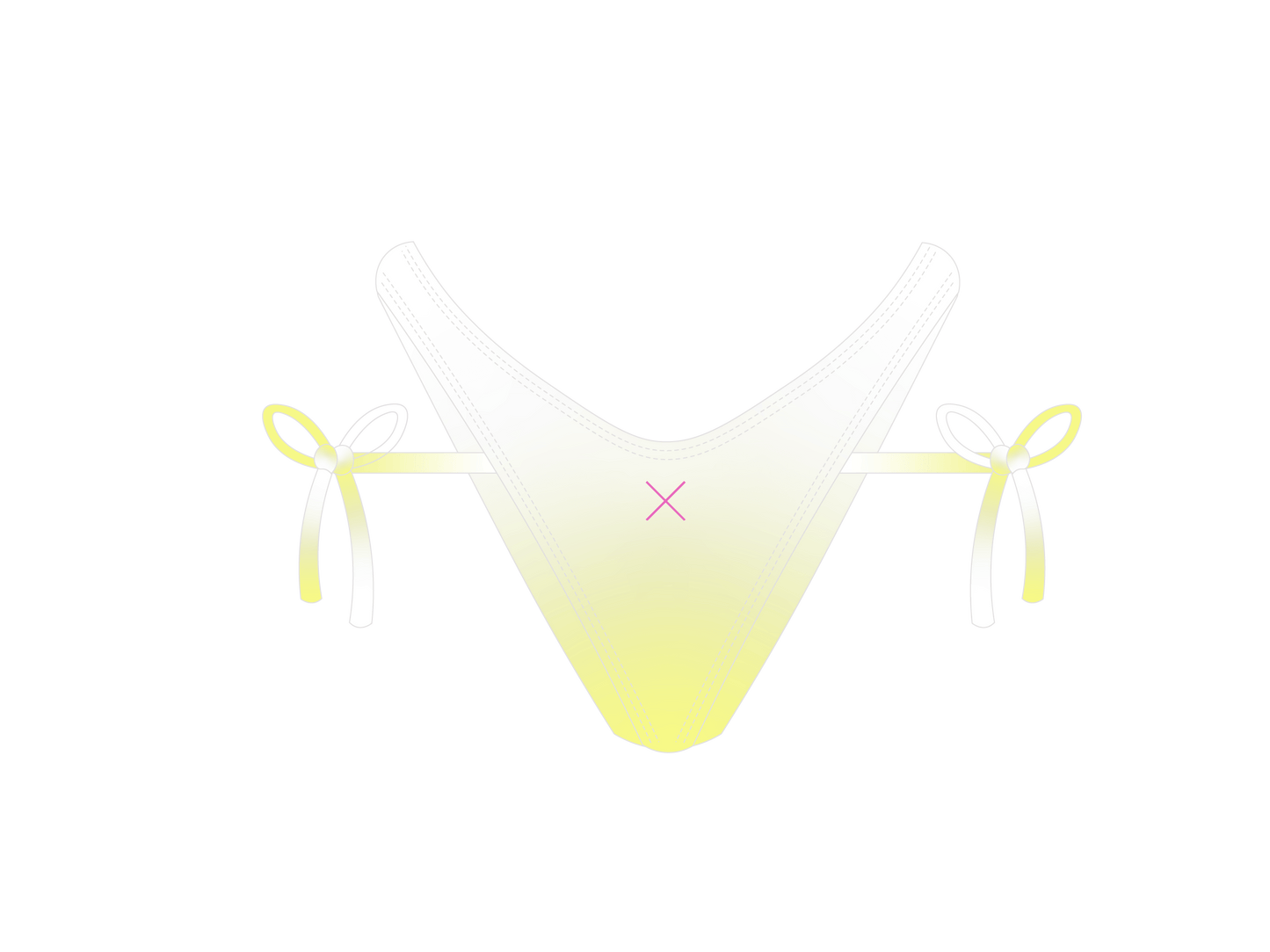 Dainty Bottoms - Ombre Yellow