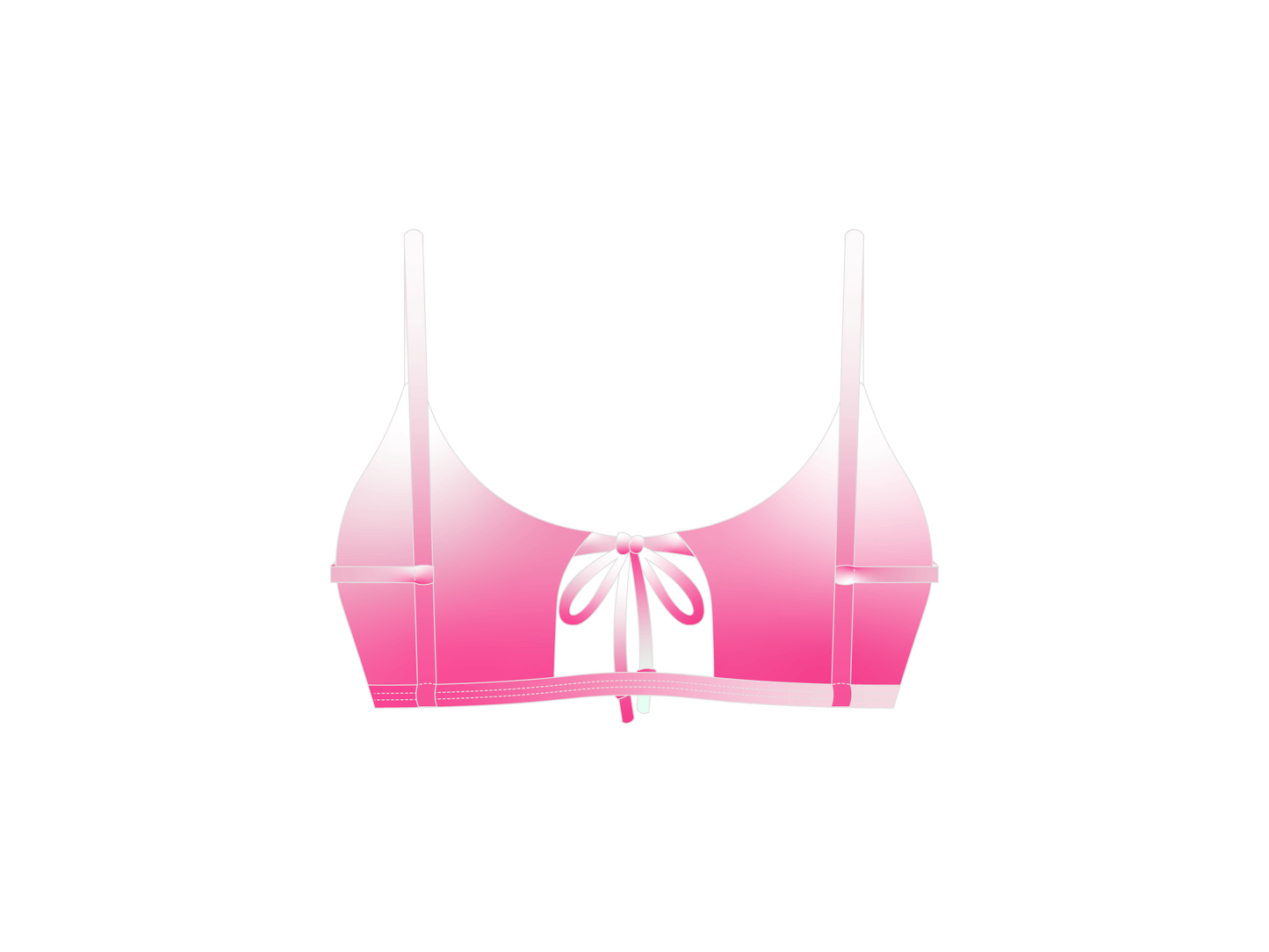 Dainty Top - Ombre Pink