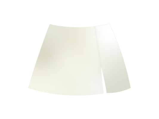 OFF-White Satin Mini Skirt