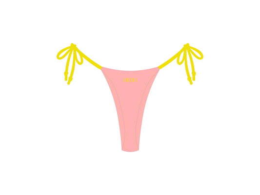 Blush Pear Contrast Bow Bottom