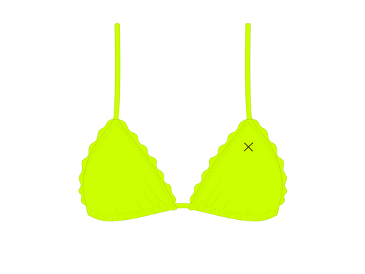 Sour Yellow Scallop Top