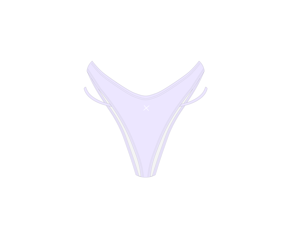 Lavender Split Bottoms