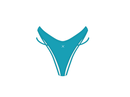 Marine Blue Split Bottoms