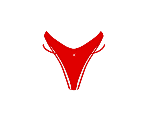 Rose Red Split Bottoms