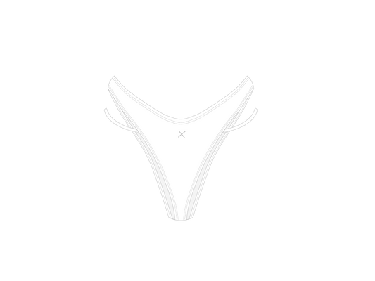 Venice White Split Bottoms