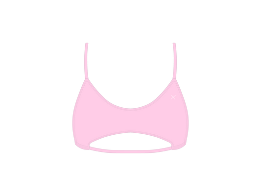 Dusty Pink Split Top