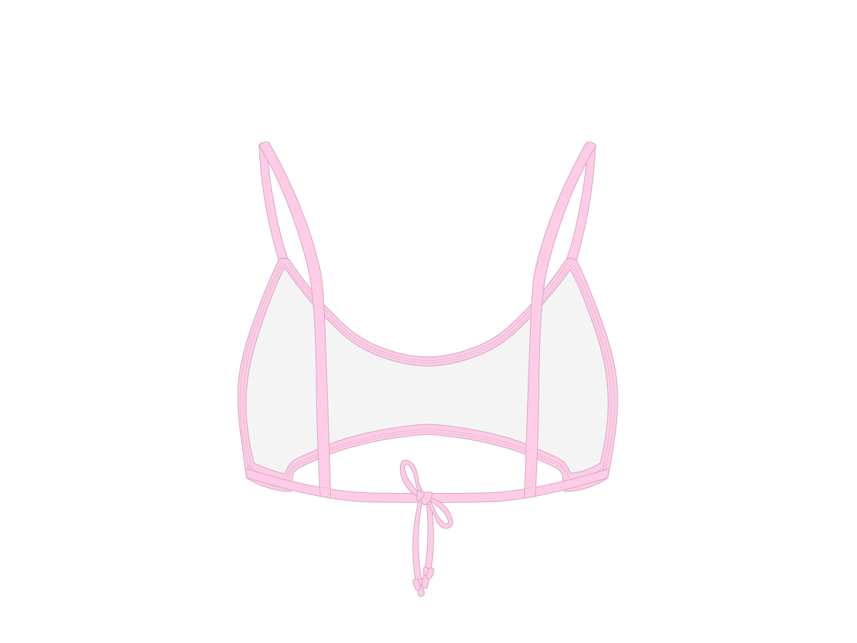 Dusty Pink Split Top