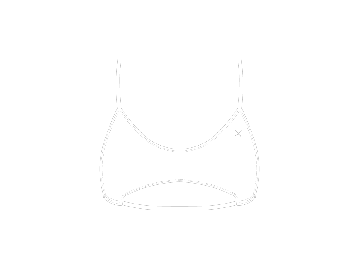 Venice White Split Top